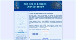 Desktop Screenshot of drbodocs.hu